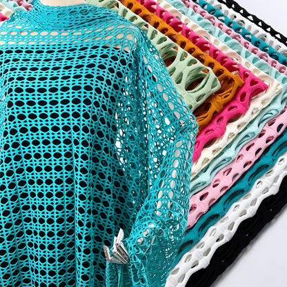 4 Way Stretch Jacquard Mesh Fabric